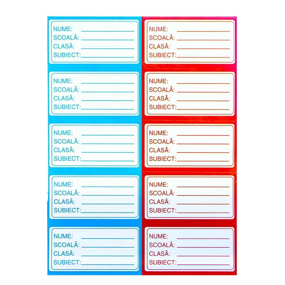 Etichete scolare 20 coli|set 5.882353