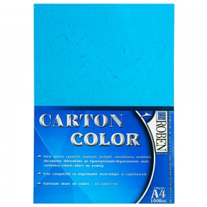 Carton color A4 230gr, set 100 18.487395