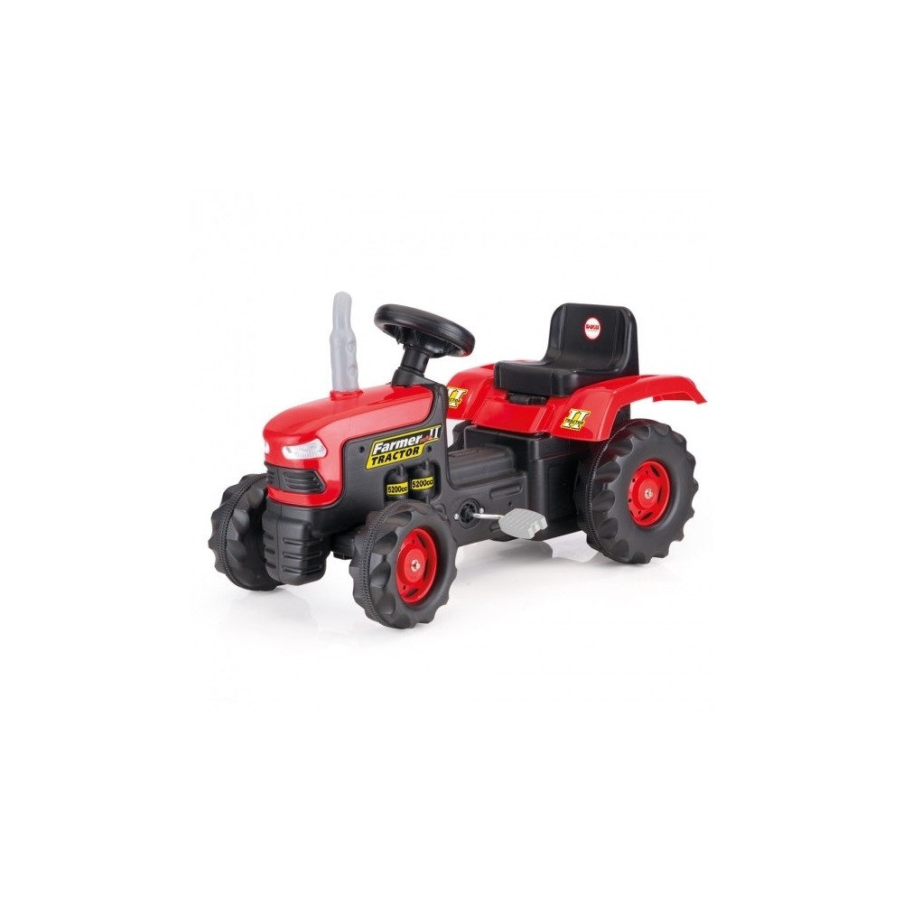 Tractor cu pedale, rosu, 53x83x45 - Dolu 8050 0