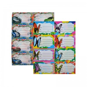 Etichete scolare cu desene 20 coli|set 4.621849