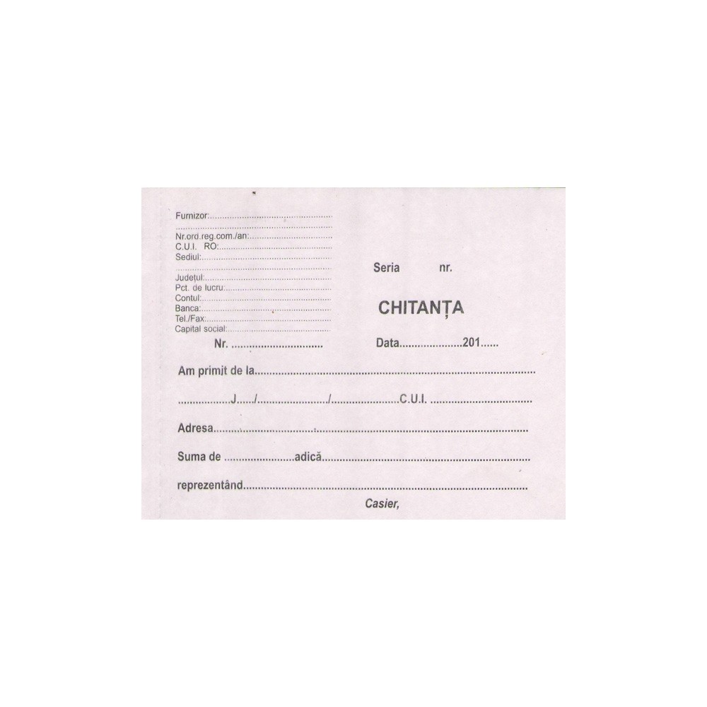 Chitantier A6 autocopiativ, 3 exemplare, 150 file 1405ZZ582 8.403361