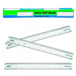 Liniar 30 cm transparent 0.840336