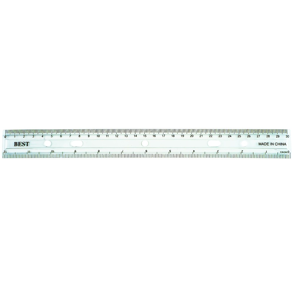 Liniar 30 cm transparent 0.840336