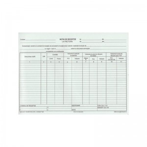 Nota de receptie A4, 100 file, autocopiativa, 2 exemplare 14160047 24.369748