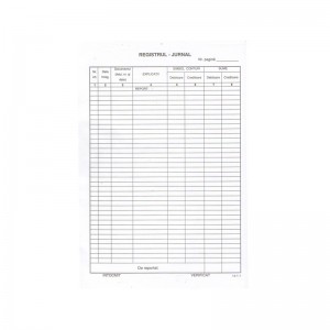 Registru jurnal A4, 100 file 1403ZZ547 15.12605