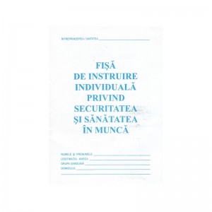 Fisa individuala protectia muncii A5 1409ZZ177-A1 2.521008