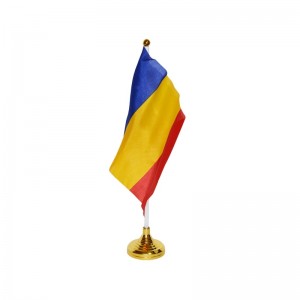 Steag birou, cu suport, Romania, 15x21 cm 15x21CM 2.521008