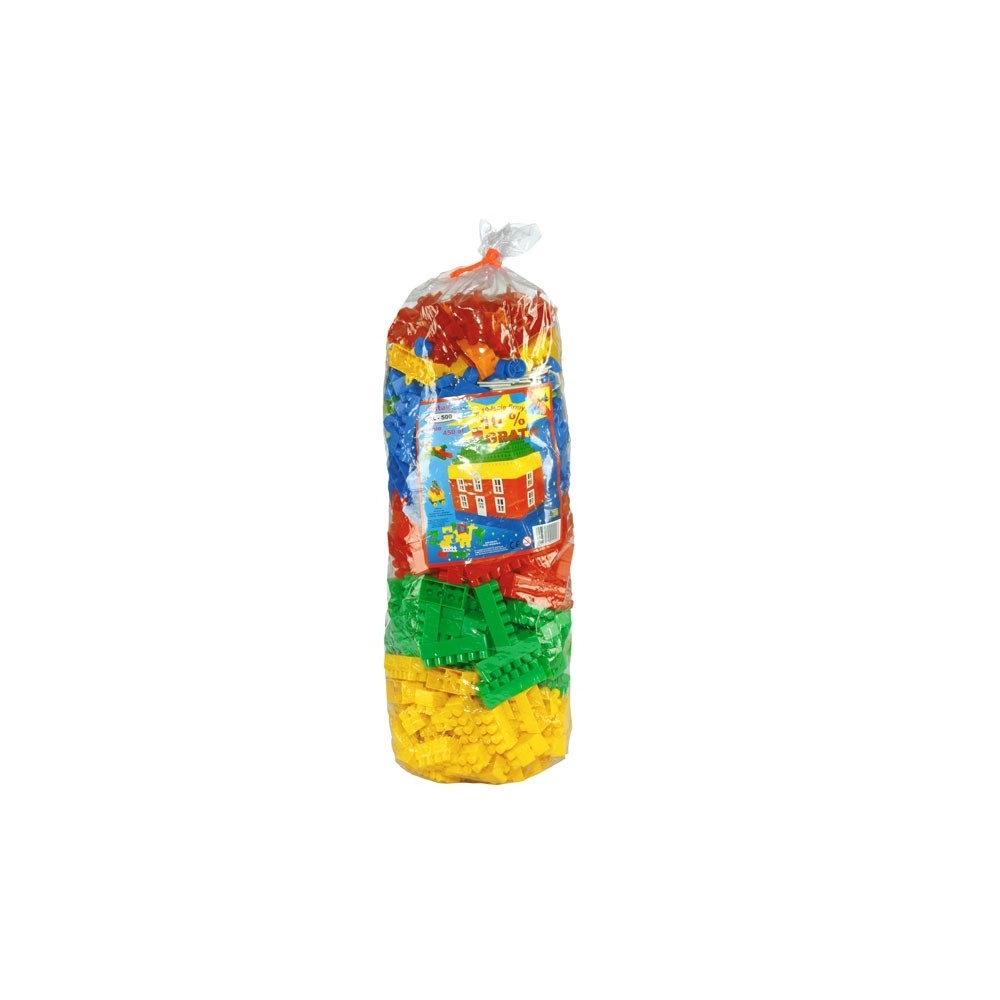 Cuburi constructii 500 piese, 28mm - Tupiko KL500-9998 147.058824