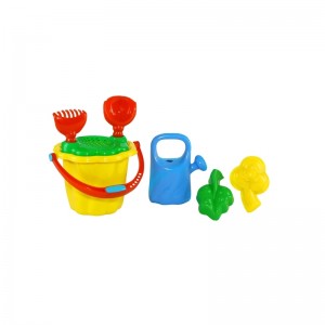 Galeata nisip+stropitoare+5 accesorii, 25x16 cm - Tupiko M06-8478 15.12605