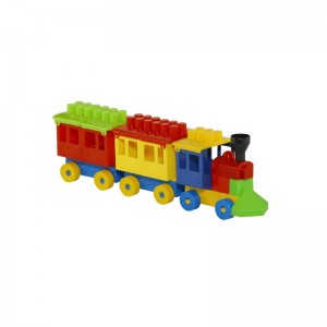 Trenulet cu cuburi, 32,5x6,5x10 cm - Tupiko POD-8690 15.966387