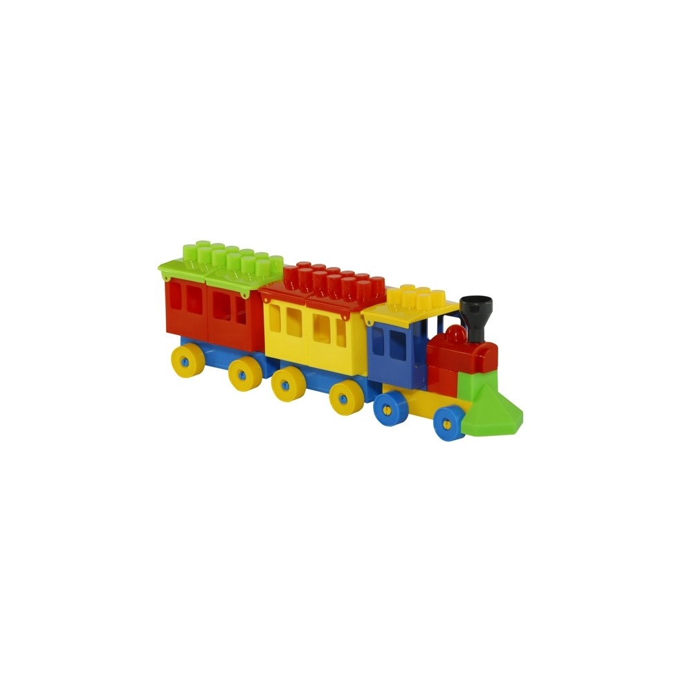 Trenulet cu cuburi, 32,5x6,5x10 cm - Tupiko POD-8690 15.966387