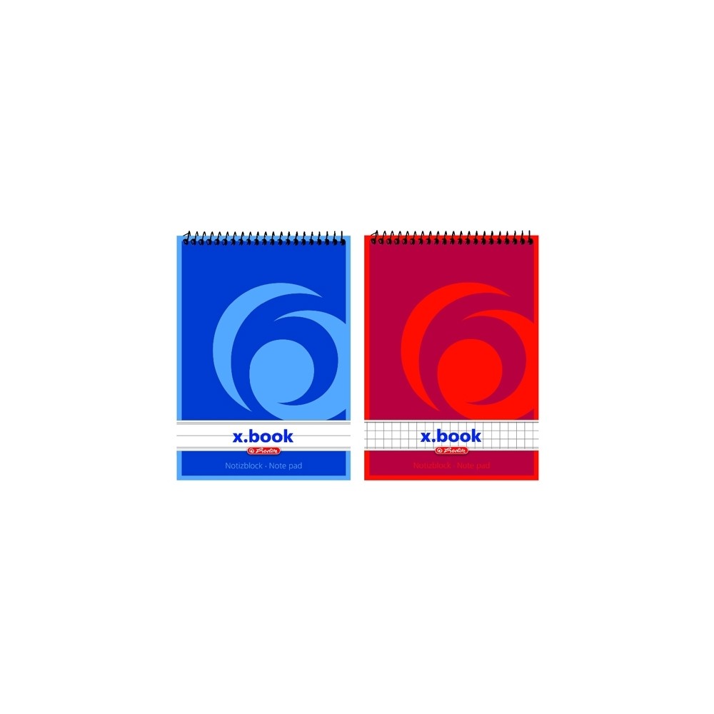 Bloc notes A7 50f spirala X-BOOK AR 0110734 2.10084