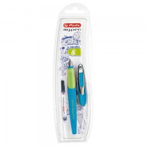 Stilou My.Pen penita L albastru|neon - blister 10999829 37.815126