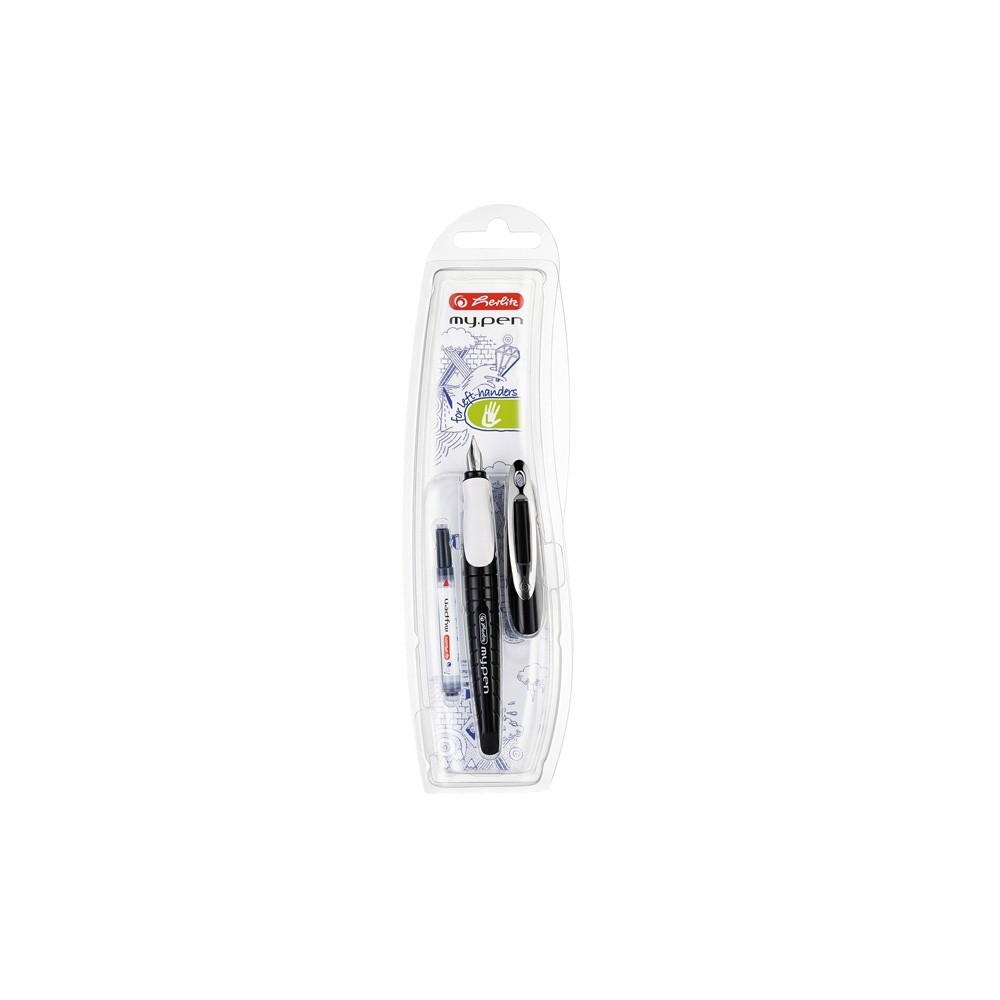 Stilou My.Pen penita L alb|negru - blister 10999795 37.815126