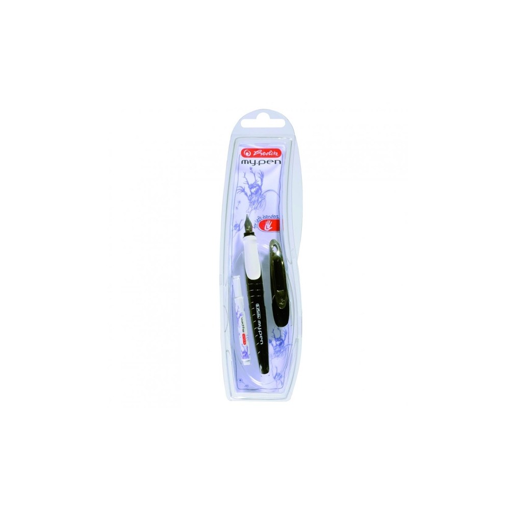 Stilou My.Pen penita L negru|alb - blister 10999803 0
