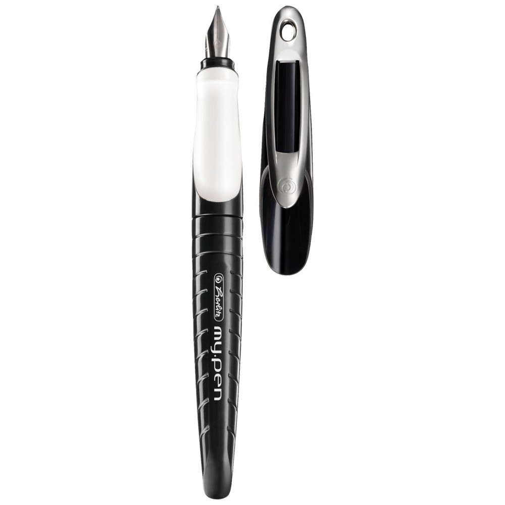 Stilou My.Pen penita L negru|alb - blister 10999803 0