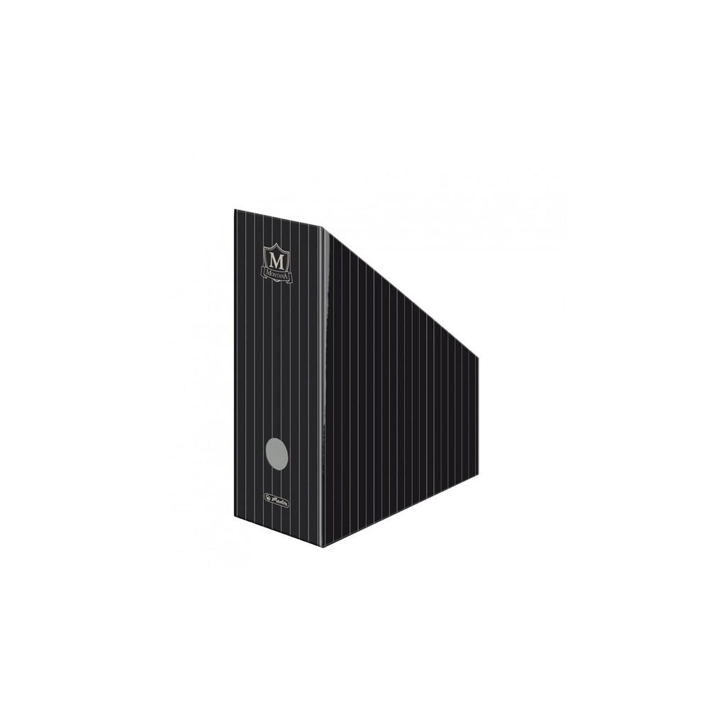 Suport dosare carton A4 motiv Montana IV negru 10085090 5.042017