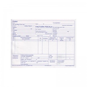 Facturier A5, 100 file, autocopiativ, cu TVA, 3 exemplare 1404ZZ557 16.806723
