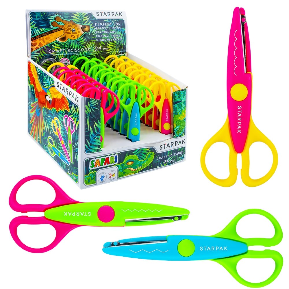 Foarfeca zig-zag 14 cm - STARPAK 229907 5.042017