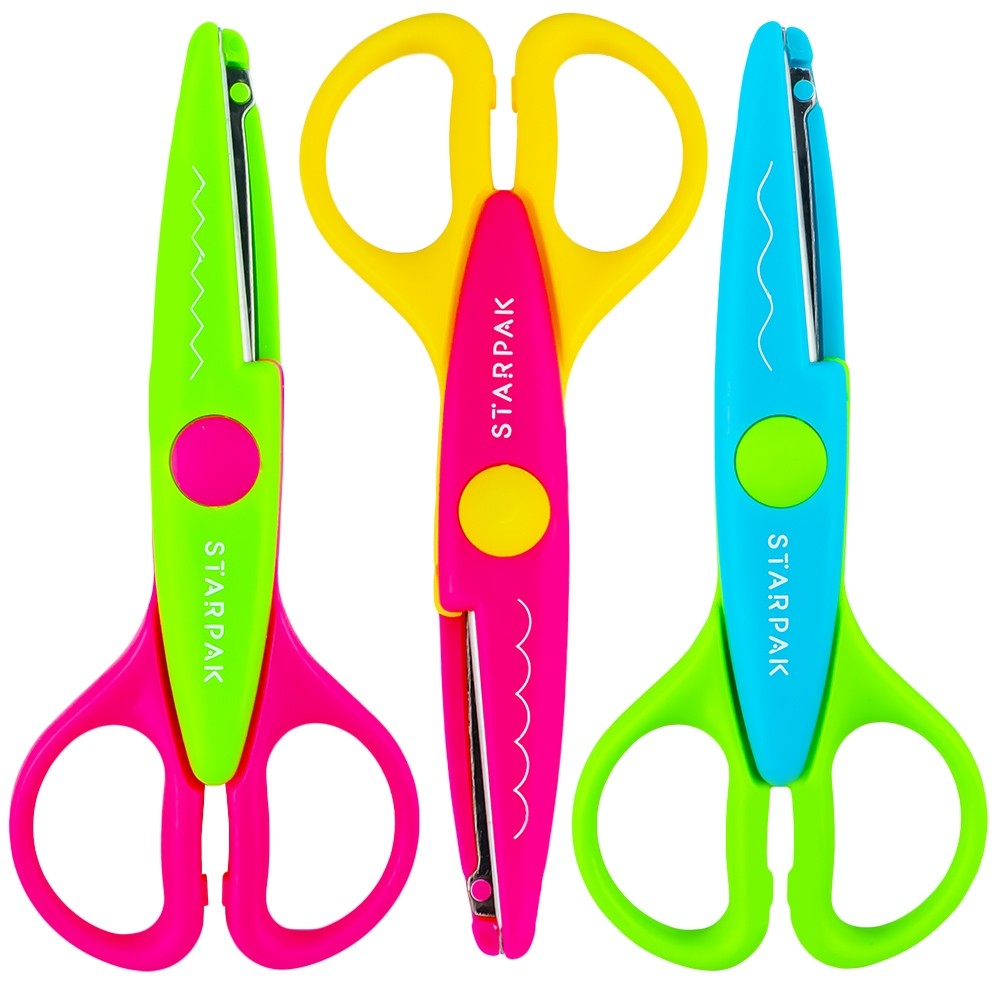 Foarfeca zig-zag 14 cm - STARPAK 229907 5.042017