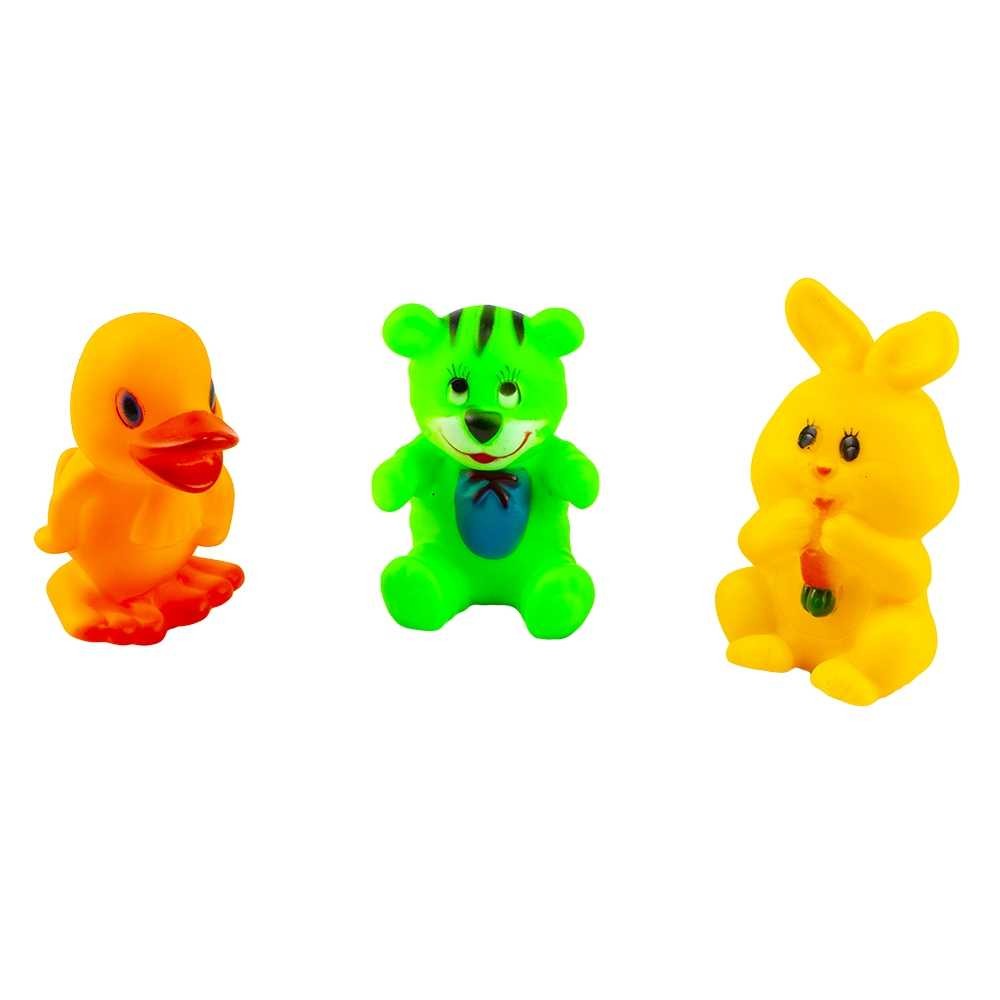 Jucarie chitaitoare - animale, 3buc/set 203A 10.084034