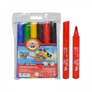 Carioca 6 culori jumbo Pirati - Koh-I-Noor K1005-06 11.344538
