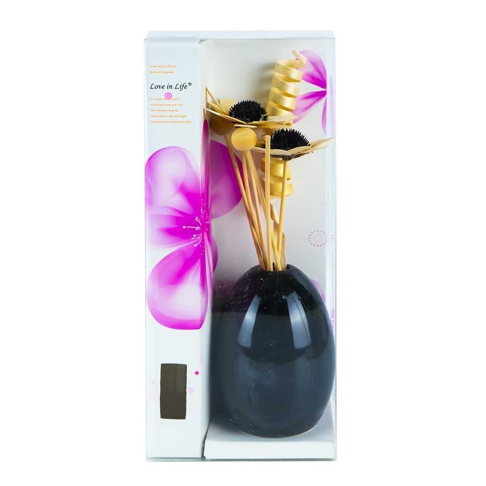 Set - Vaza ceramica + flori parfumate si parfum G80-4 35.294118