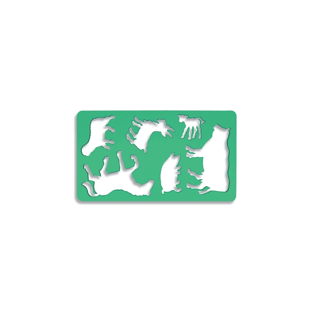 Sablon 6 animale domestice, 21x18,5 cm - Koh-I-Noor K749054 5.042017