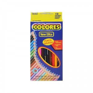 Creioane color lungi New Elite - Set 12 2.941176
