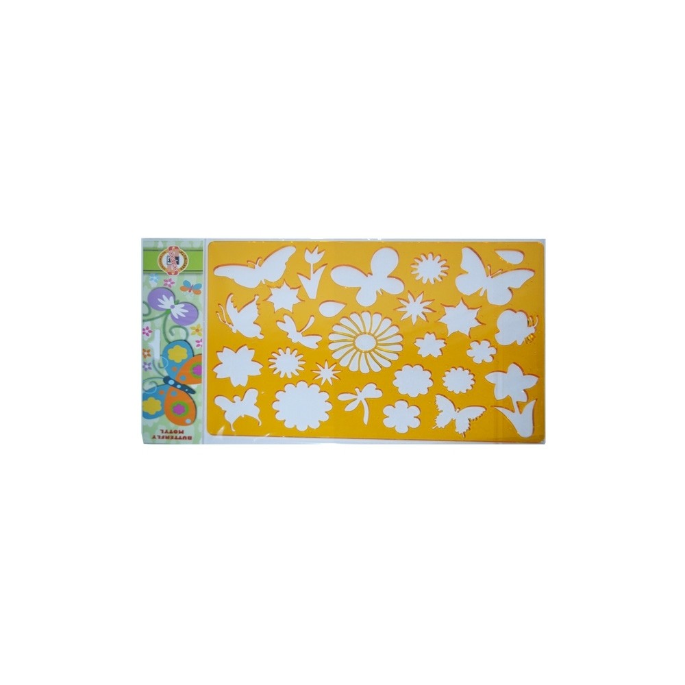 Sablon fluturi si flori, 26,5x18,5 cm - Koh-I-Noor K982007 6.722689