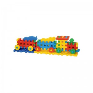Cuburi constructii, 56x10,3x15 cm, Locomotiva - Tupiko KKWC-5777 43.697479