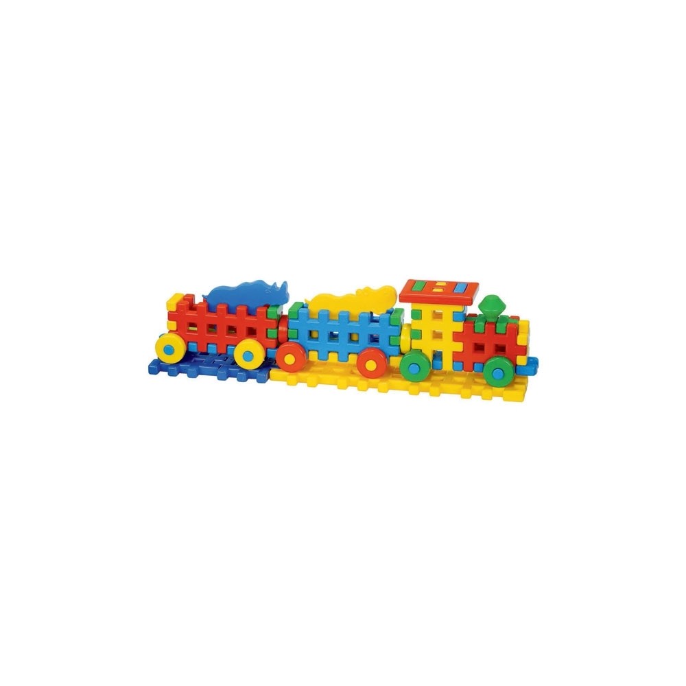 Cuburi constructii, 56x10,3x15 cm, Locomotiva - Tupiko KKWC-5777 43.697479
