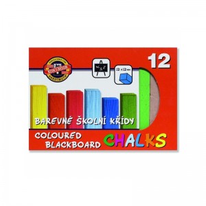 Creta scolara, 12 culori/set - Koh-I-Noor K112506 10.084034