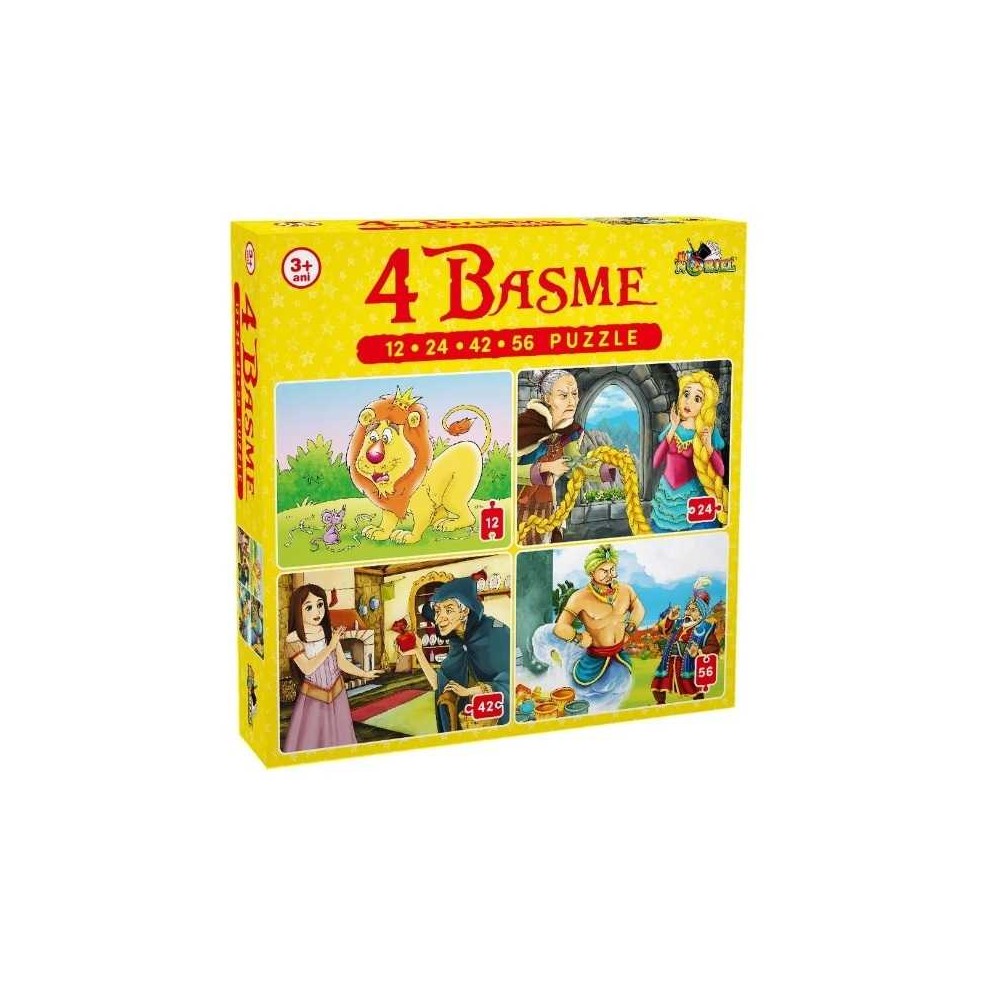 Puzzle 4 Basme Mari 12, 24, 42, 56 NOR5328/NOR2471/NOR4407 29.411765