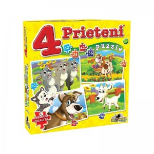 Puzzle 4 Prieteni Mari 12, 24, 42, 56 NOR2488/NOR4421 29.411765