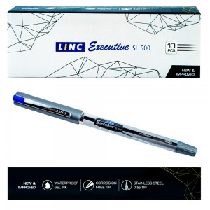 Pix cu gel Executive albastru 0,5mm - LINC 750BLU 2.10084