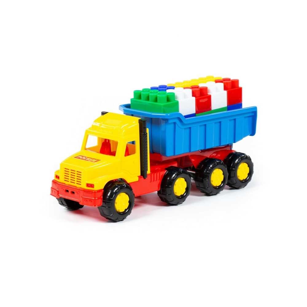Camion + cuburi/17 piese - Favorite, 29x10x14 cm, Polesie 4239 24.369748