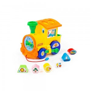 Locomotiva educativa+forme, 22x14x18 cm, Cavallino 6189 34.453782