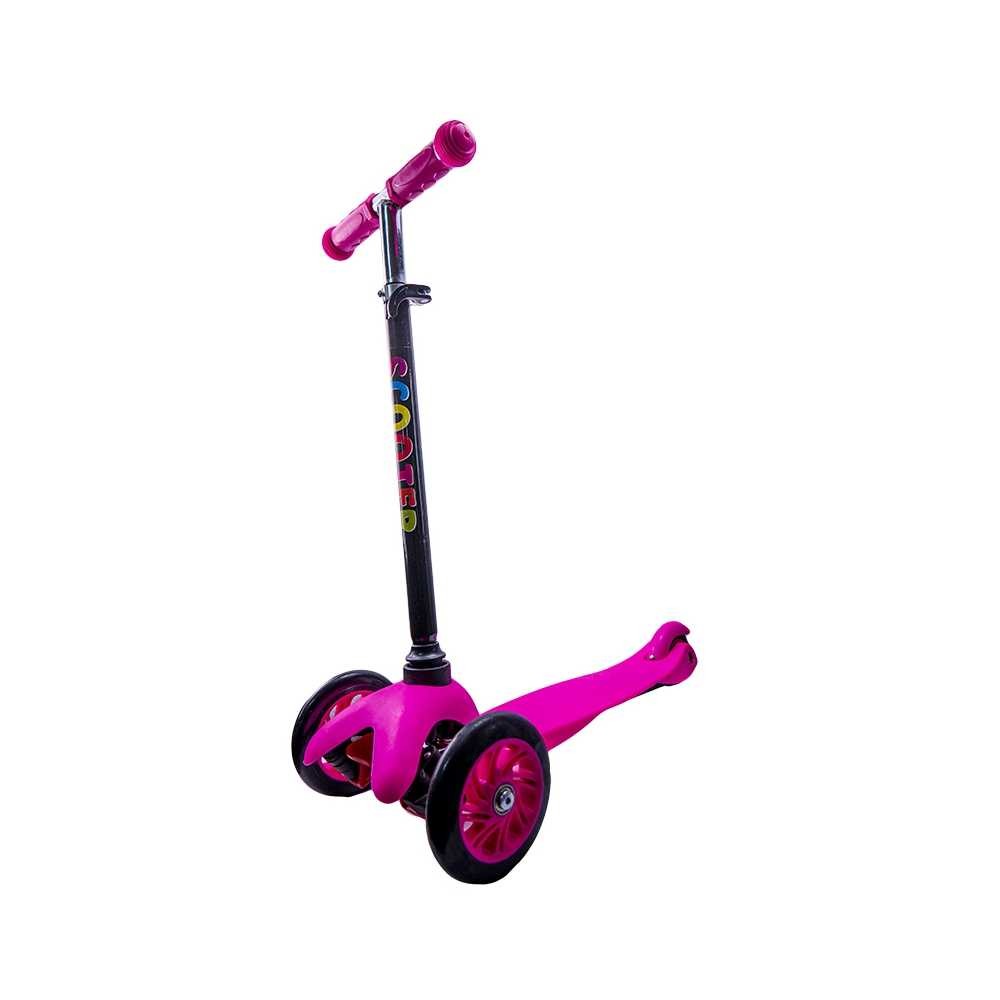 Trotineta cadru metal, suport plastic, 3 roti, 58 cm 034 126.05042