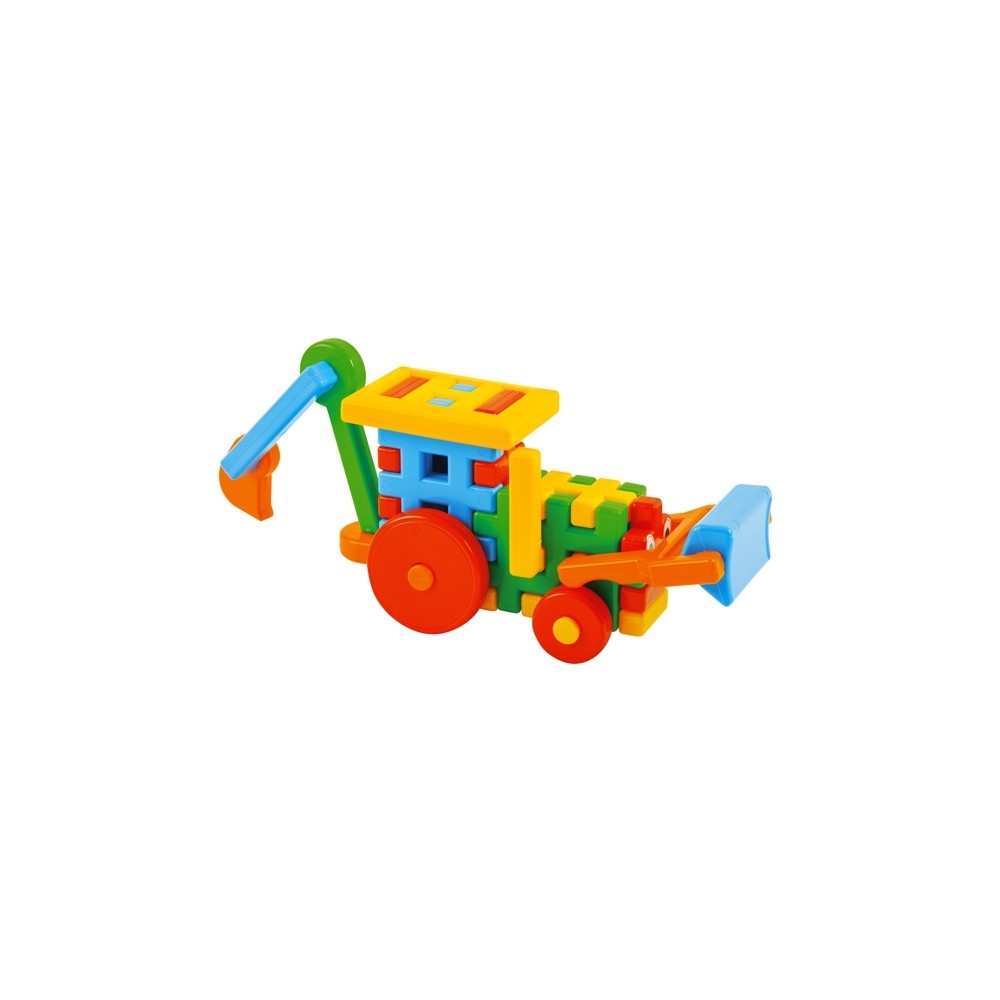 Cuburi constructii, 30x10x15,5 cm, Excavator - Tupiko KKK-5944 21.848739