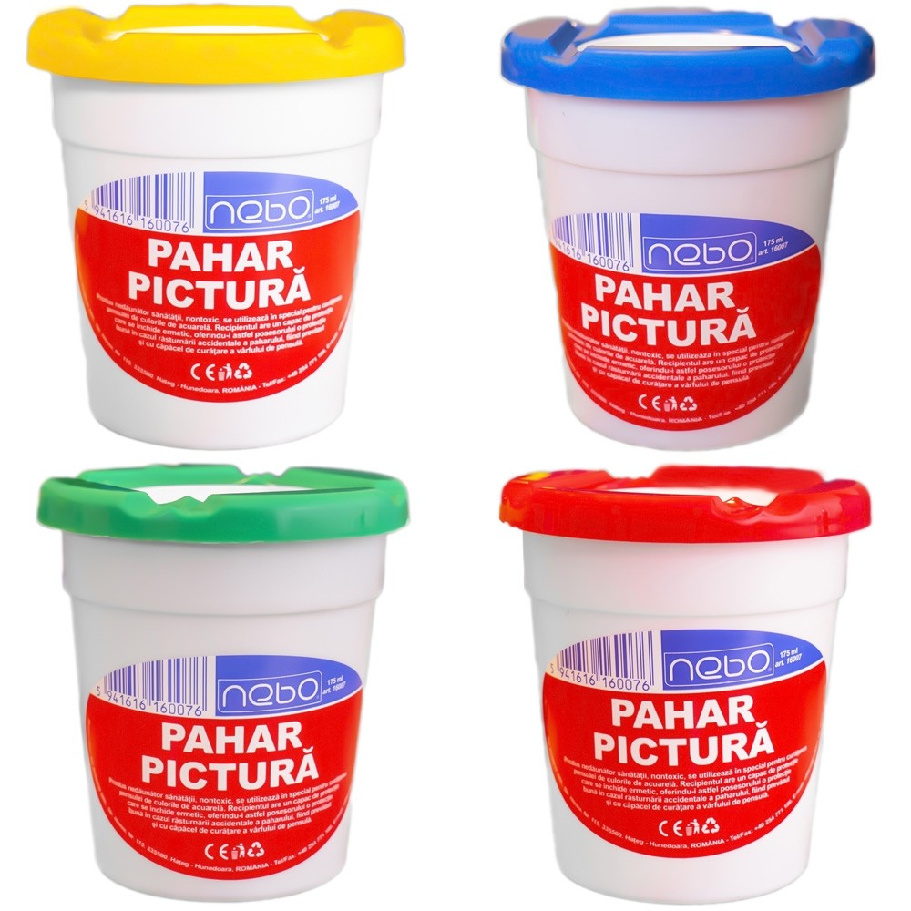 Pahar pictura mare cu capac - NEBO 16007 3.361345