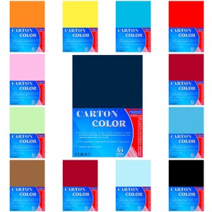 Carton color A4 250g Set 100 - NEBO 28.991597