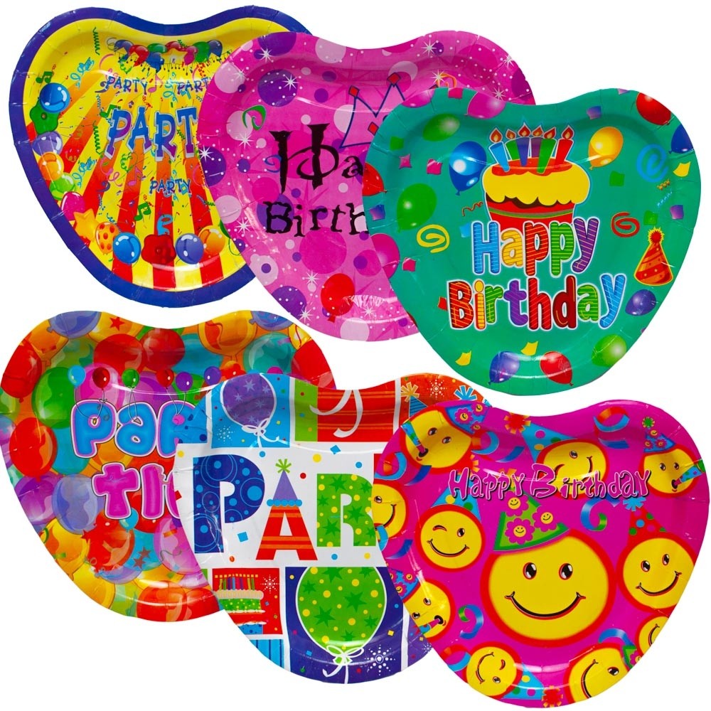 Farfurii carton, Inimioara, pt. party, 23 cm, 10 buc/set 733-23 4.621849