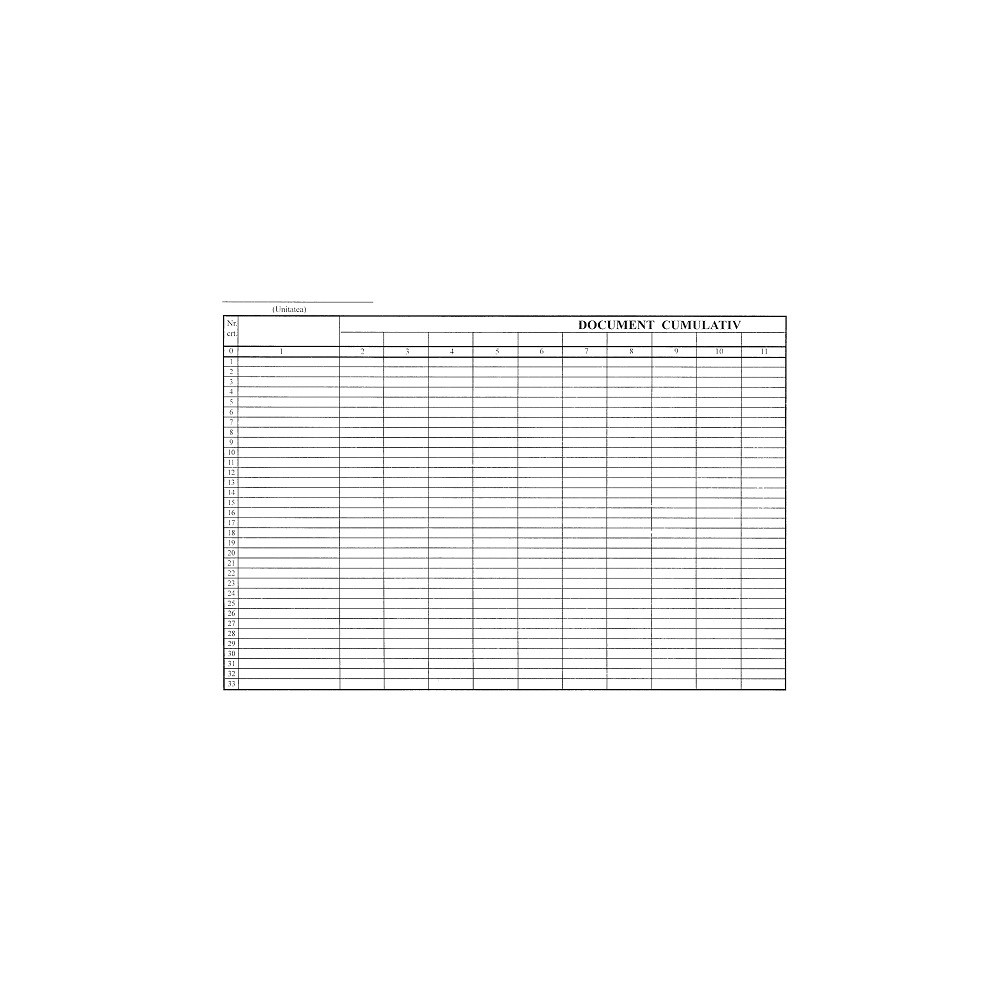 Document cumulativ orizontal, A4, 100 file/top 16.806723