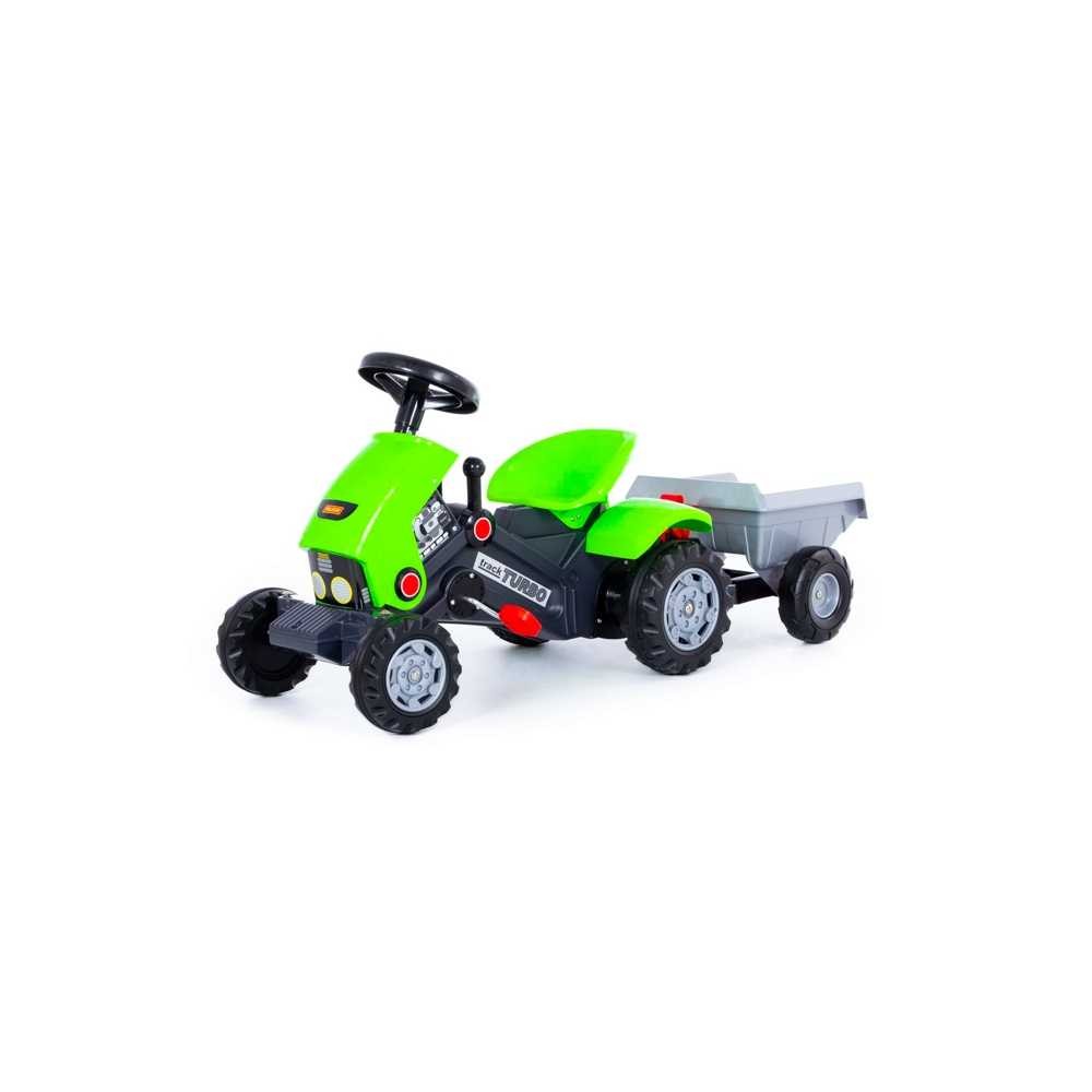 Tractor TURBO 2 cu pedale si remorca - POLESIE 52742 327.731092