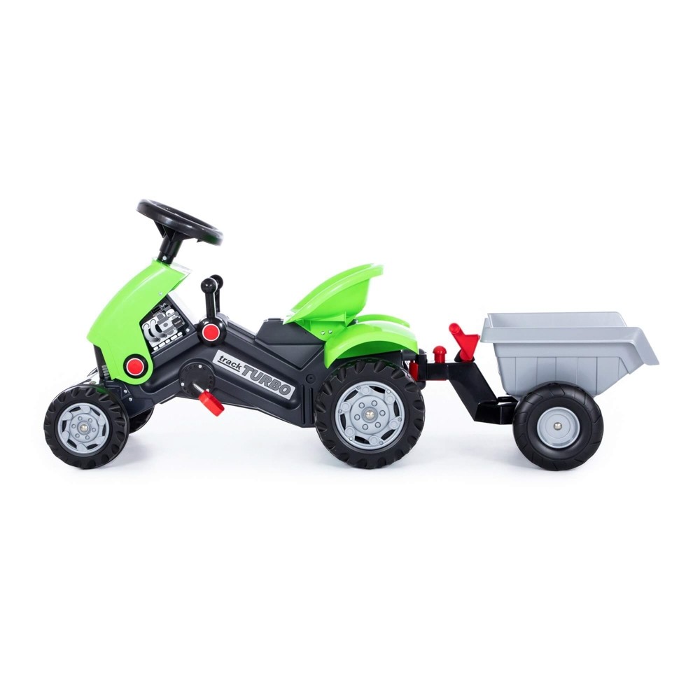 Tractor TURBO 2 cu pedale si remorca - POLESIE 52742 327.731092
