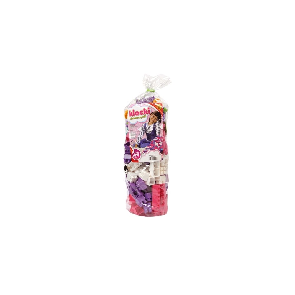 Cuburi constructii 140piese, 28 mm, pentru fetite - Tupiko WWD-1738 48.739496