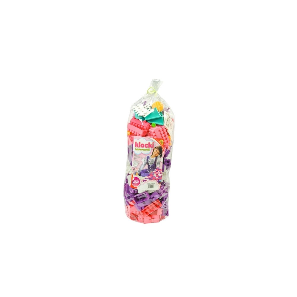 Cuburi constructii 200 piese, 28 mm, pentru fetite - Tupiko WKD-1721 67.226891