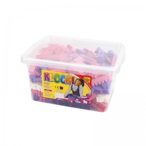 Cuburi constructii 300 piese/cutie, 28 mm, pentru fetite - Tupiko KPMD-1950 126.05042