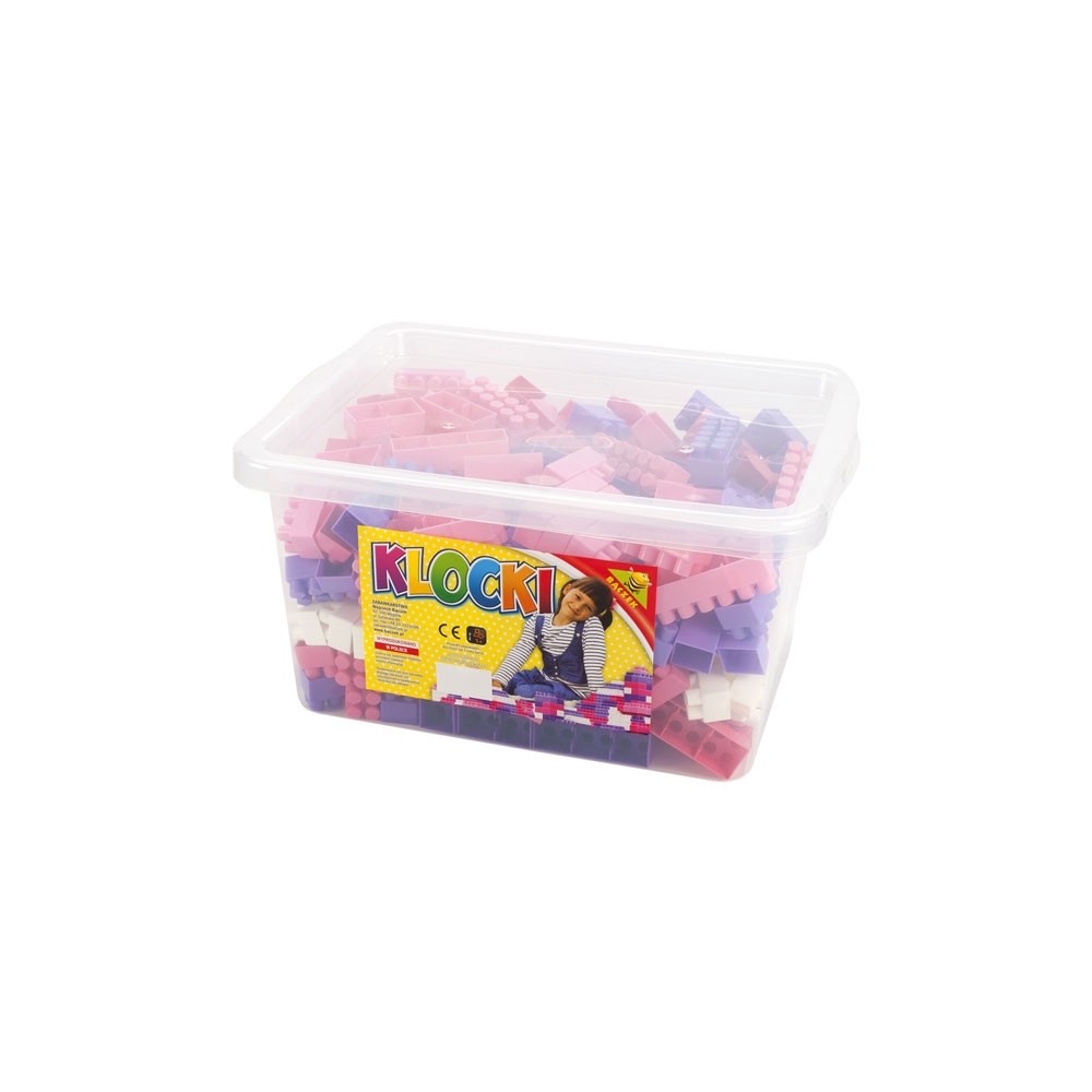 Cuburi constructii 300 piese/cutie, 28 mm, pentru fetite - Tupiko KPMD-1950 126.05042
